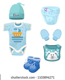 clothes for newborns, suits, hats
