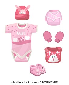 clothes for newborns, suits, hats