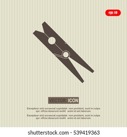 clothes pegs icon