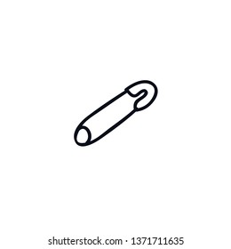 clothes pin doodle icon
