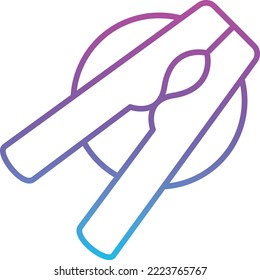 Icono del vector Pin de ropa. Se puede usar para imprimir, móviles y aplicaciones web.