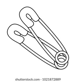 clothes pin wire icon