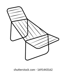 Clothes rack dryer stand icon
