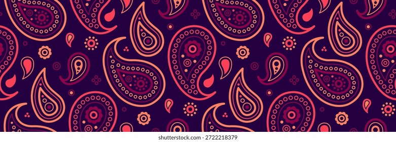 Muestra de ropa de estilo retro. Decoración árabe, hierba de crecimiento. Bocetos de la cubierta en el spa de la pintura. Azulejo decorativo de paisley old.