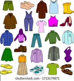 77,090 Line clothing cartoon Images, Stock Photos & Vectors | Shutterstock