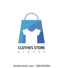 Clothes Shop Logo Cloth Icon Stock Vector (Royalty Free) 1081401854 ...