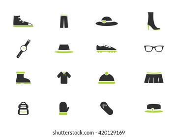 Clothes simply icons for web and user interface