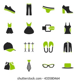 Clothes simply icons for web and user interfaces
