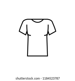 Clothes sleeves t-shirt icon. Element of clothes icon for mobile concept and web apps. Thin line Clothes sleeves t-shirt icon can be used for web and mobile