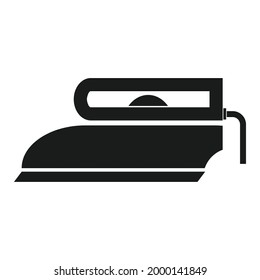 clothes smoothing iron icon vector illustration