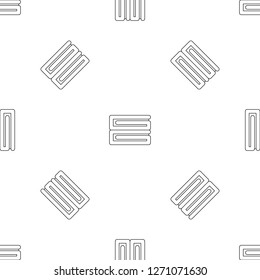 Clothes stack icon. Outline illustration of clothes stack vector icon for web design isolated on white background