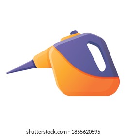 Clothes steam cleaner icon. Cartoon of clothes steam cleaner vector icon for web design isolated on white background