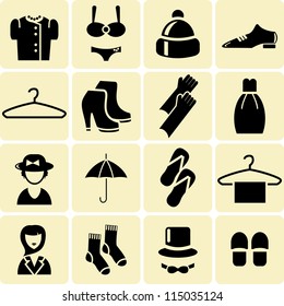 Clothes Store Icons