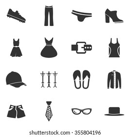 Clothes symbol for web icons