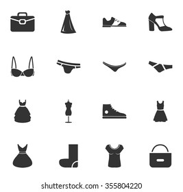 Clothes symbol for web icons