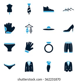 Clothes symbol for web icons