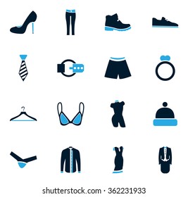 Clothes symbol for web icons