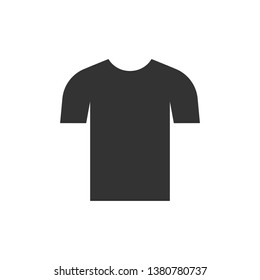Clothes, t shirt icon. Vector illustration, flat design.
