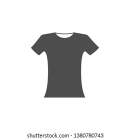 Clothes, t shirt icon. Vector illustration, flat design.