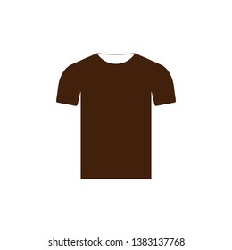 Clothes, t shirt icon. Vector illustration, flat design.