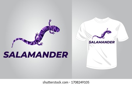 Clothes template design with Salamander design. You can buy this design for your project.