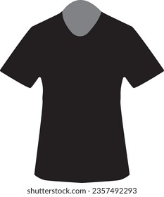 Kleidung, T-Shirt-Symbol. T-Shirt, Vektorgrafik, Flachgrafik