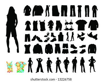 Clothes vector