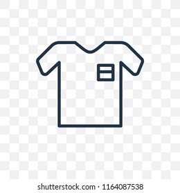 Clothes vector icon isolated on transparent background, Clothes logo concept
