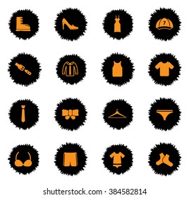 Clothes  vector icons for web sites and user interface