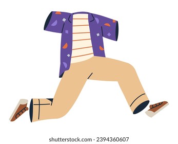 Clothes vector illustration. Casual clothes provide canvas for expressing ones laid-back personality Fashioned from breathable fabrics, casual attire is ideal for warm weather Stylish outfits showcase