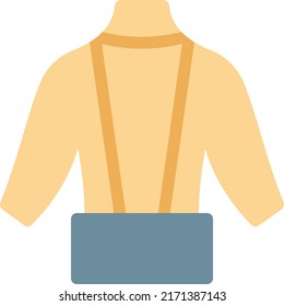 clothes Vector illustration on a transparent background. Premium quality symmbols. Glyphs vector icons for concept and graphic design. 

