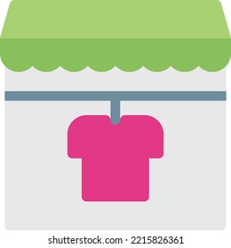 Ilustración del vector de ropa en un fondo transparente. Símbolos de calidad superior. Iconos vectoriales de color de línea para el concepto y el diseño gráfico. 
