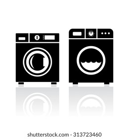 Clothes washer icon