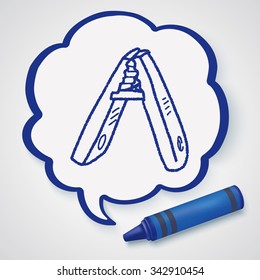 clothespin doodle