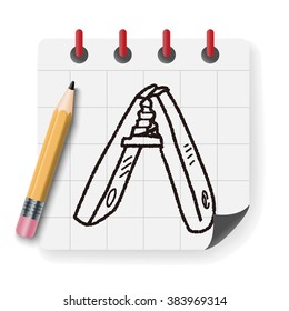 clothespin doodle