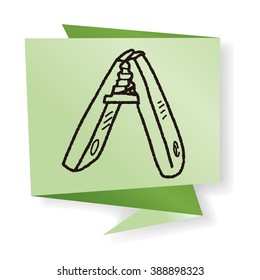 clothespin doodle