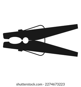 clothespin icon vector ,illustration logo design.