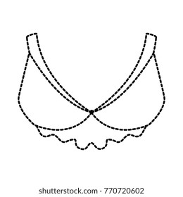 clothing bras isolated icon