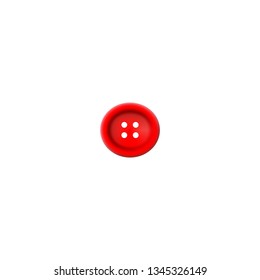 Clothing button icon illustration isolated vector sign symbol