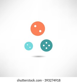 clothing buttons icon