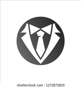Clothing circle icon logo