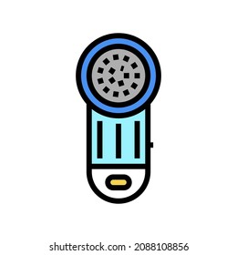 clothing cleaning electronic gadget color icon vector. clothing cleaning electronic gadget sign. isolated symbol illustration