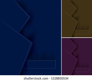 Clothing design concept. The image uses the mesh gradient tool.