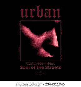 Clothing Design. Streetwear, Urban Style, Hip Hop, Y2K, Rock, Punk, Graffiti, Typography Text Slogans. Print Pattern Design for T-shirts, Jackets, Bags or Screen Printing.