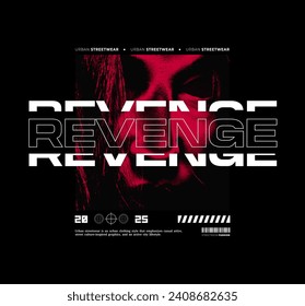 Clothing Design. Streetwear, Urban Style, Hip Hop, Y2K, Rock, Punk, Graffiti, Typography Text Slogans. Print Pattern Design for T-shirts, Jackets, Bags or Screen Printing.