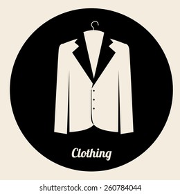 Clothing design, vector illustration