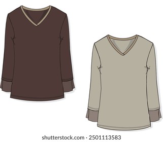 clothing design. women's clothing, variants and more