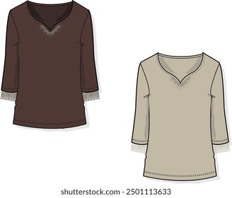 clothing design. women's clothing, variants and more