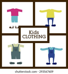 Clothing digital design, vector illustration eps 10