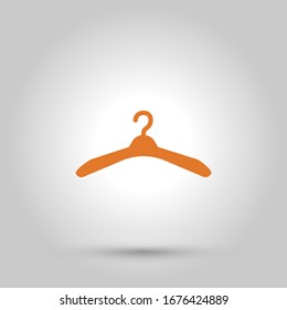 Clothing hanger icon for fashion app and website